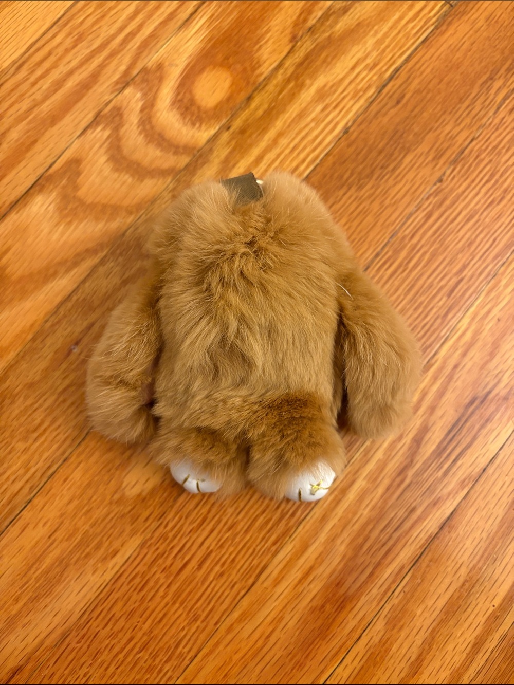 Fluffy Bunny Keychain Charm Toy - Picture 4 of 5